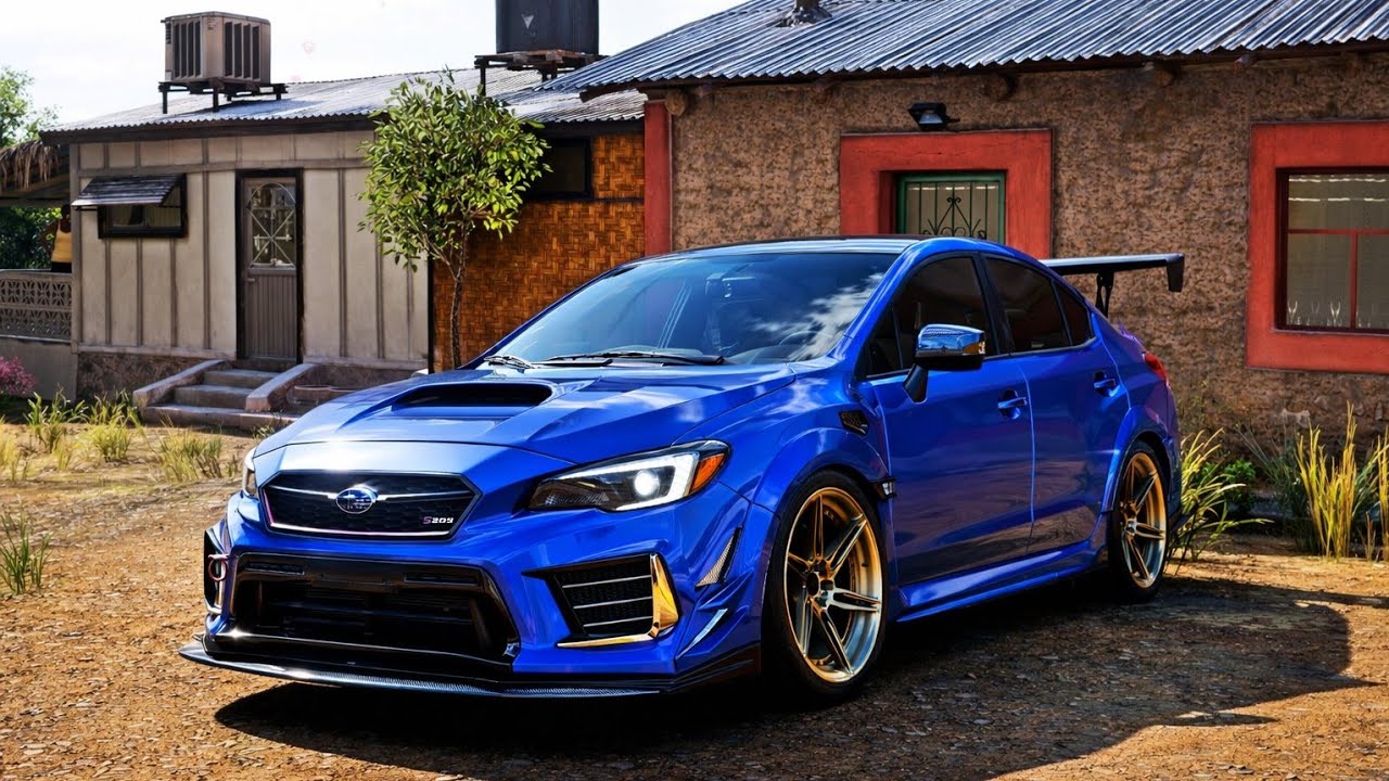 4K RELAXING DRIVE | Subaru WRX STI S209 | Pure Turbo Sound | Rainy Mountain Cruise | No Commentary