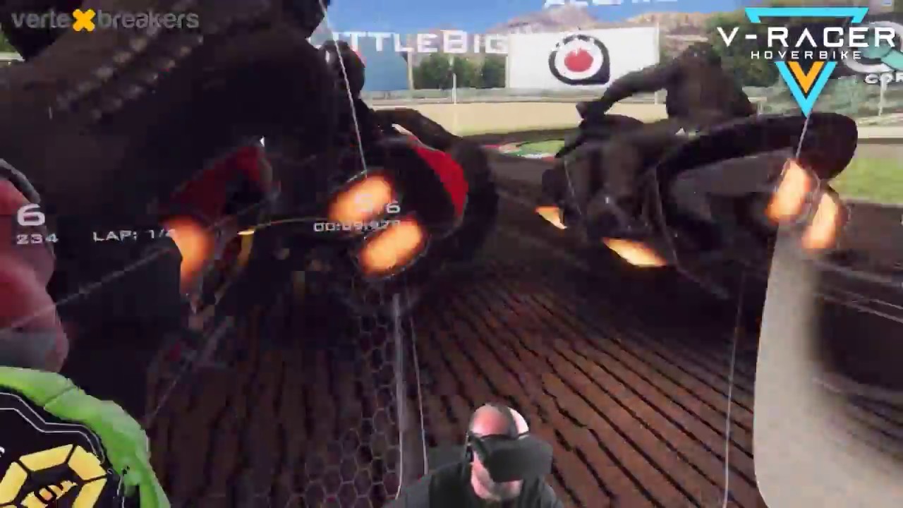 V-Racer Hoverbike - Mugello TimeTrial