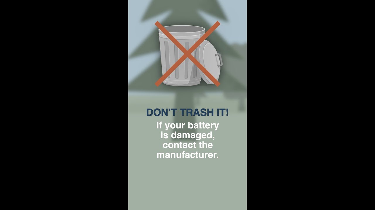 Take Charge of Your Battery: Safely Recycle