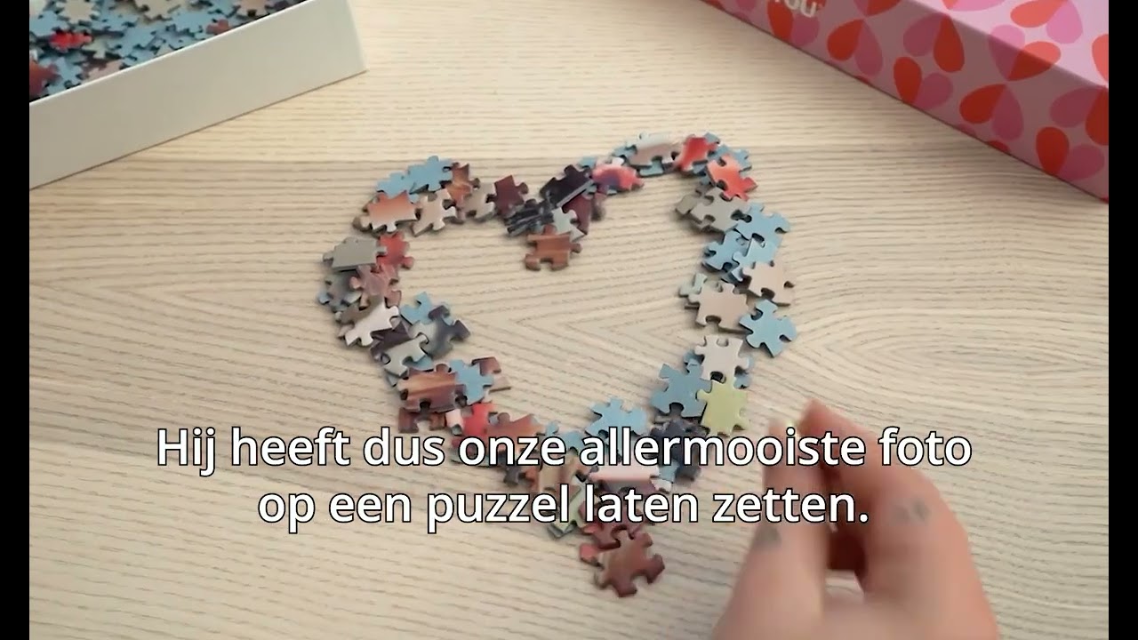 Puzzel voor Valentijnsdag - persoonlijke cadeau-ideeën | puzzleYOU.nl