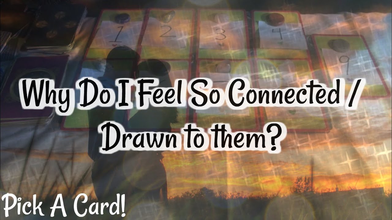❤️WHY DO I FEEL SO CONNECTED/DRAWN TO THIS PERSON?! *PICK A CARD* IS THE FEELING MUTUAL?! ❤️