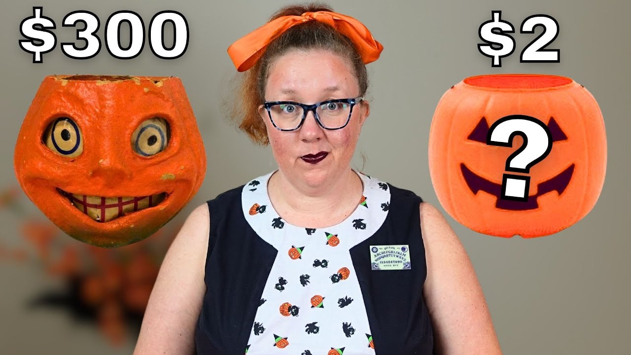 I made my own CURSED vintage pumpkin buckets (a chatty catch up)