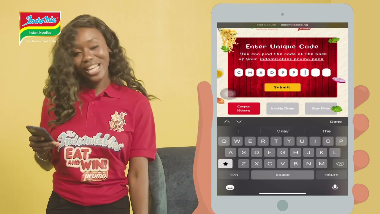 Indomitables Eat and Win Promo - Yoruba version