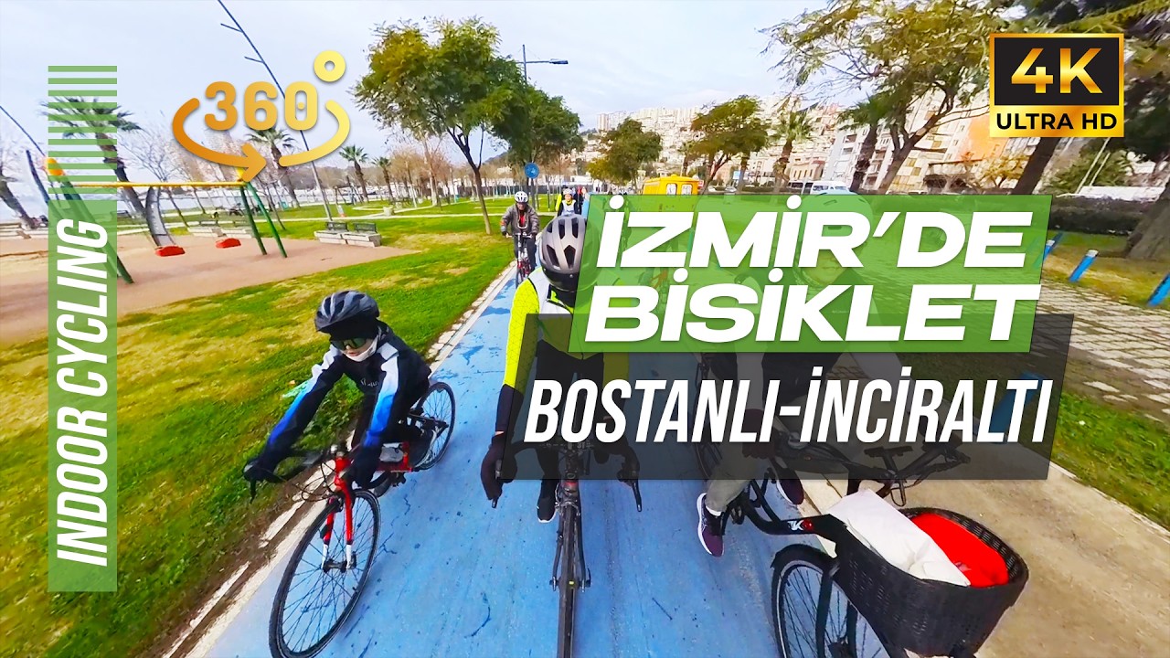 360 VR İzmir 24 KM Kesintisiz Bisiklet Yolu | #Maratonİzmir