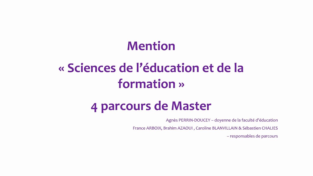 Master 