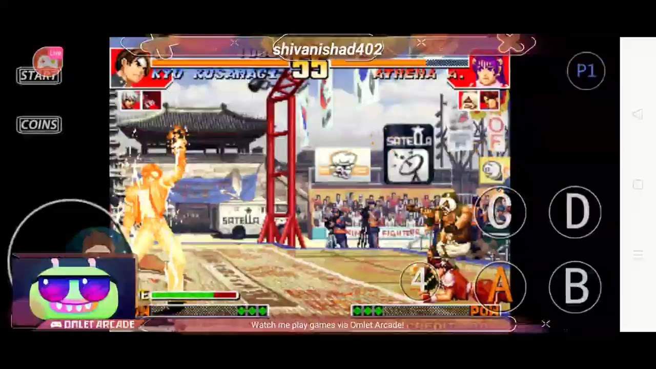 Watch me stream Kof 97 Plus on Omlet Arcade!