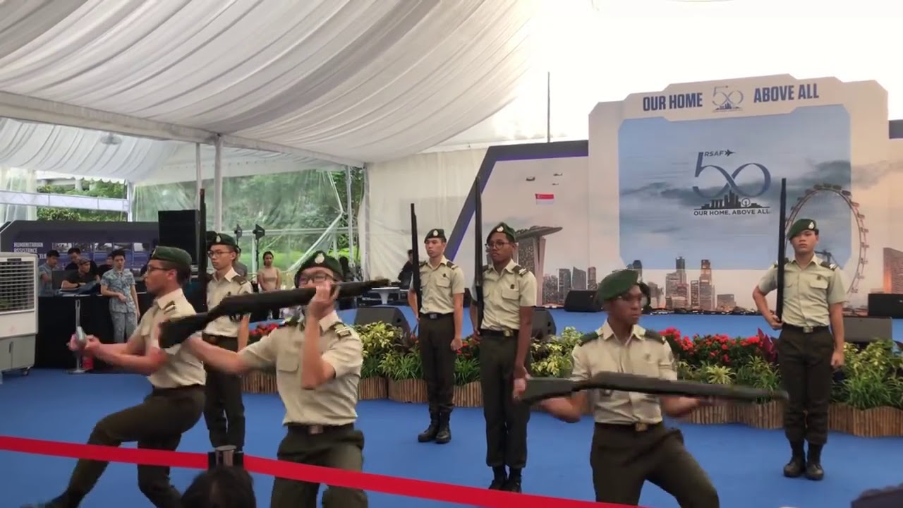 RSAF50 NCC PDS Performance @ Jurong East