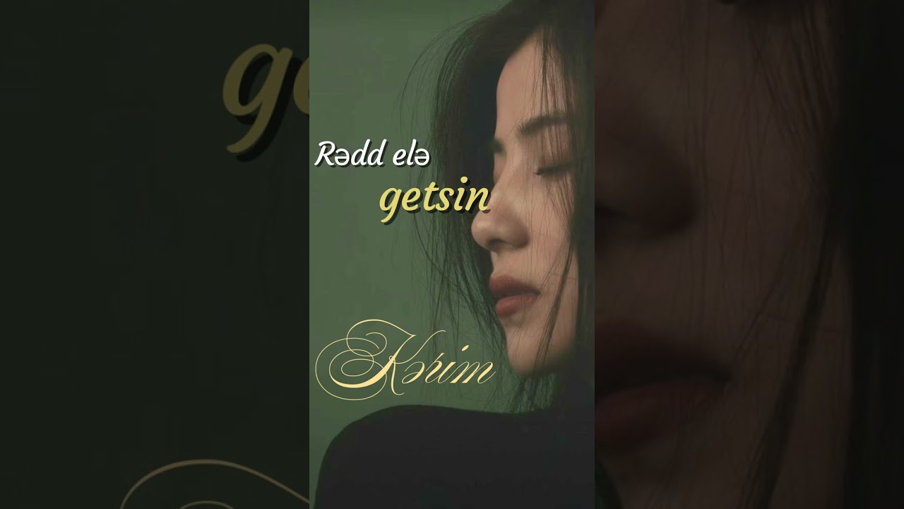 Kərim - Rədd Elə getsin 🎶🌹#fyppppppppppppppppppppppp #RetroAzərbaycan #