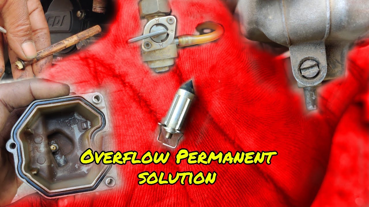 🔥কার্বুরেটর ওভারফ্লো পার্মানেন্ট সমাধান //Carburetor overflow permanent solution