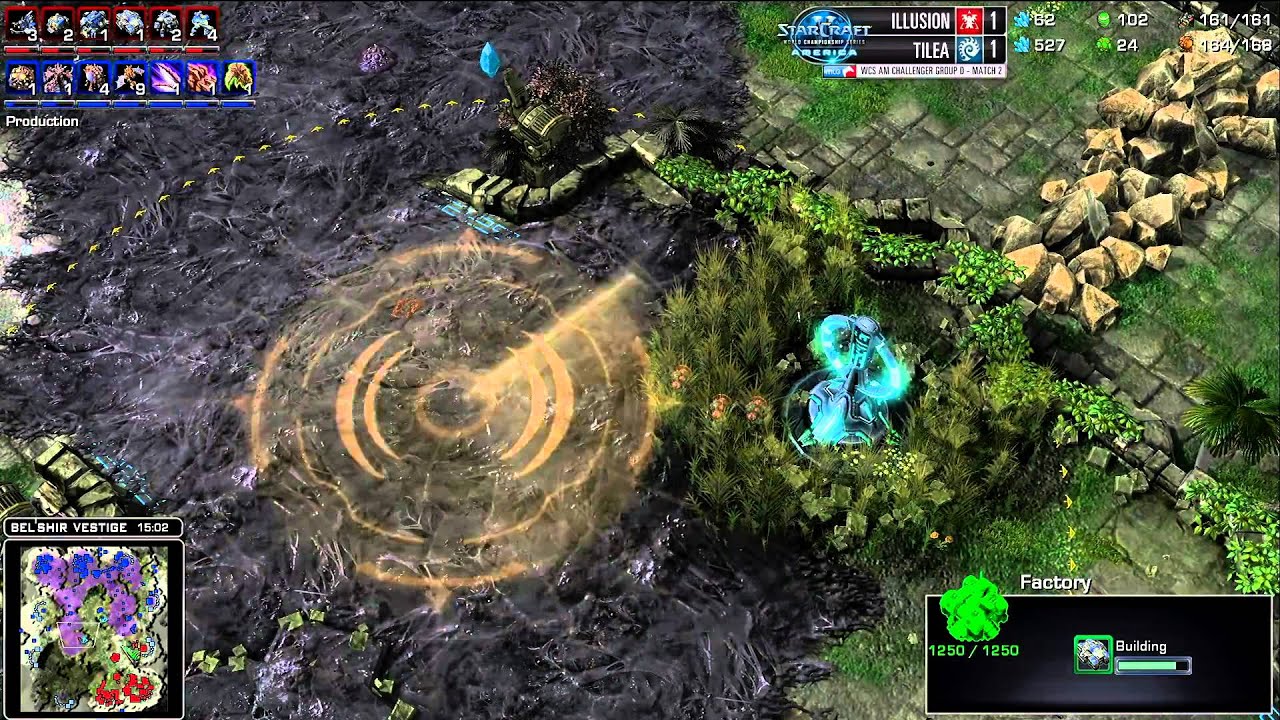 Illusion vs Tilea - Game 3 - WCS America Challenger League Group D
