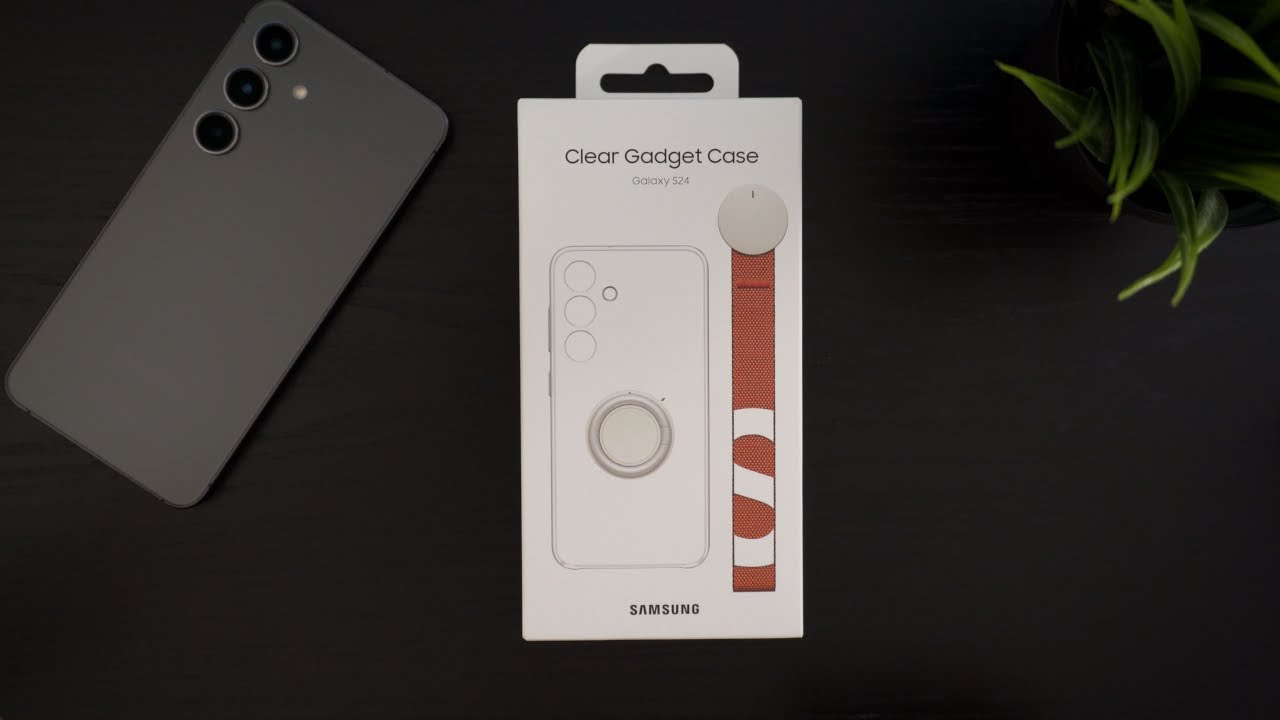 Samsung Clear Gadget Case for Samsung Galaxy S24 &ndash; Original Case Unboxing & Fit Test