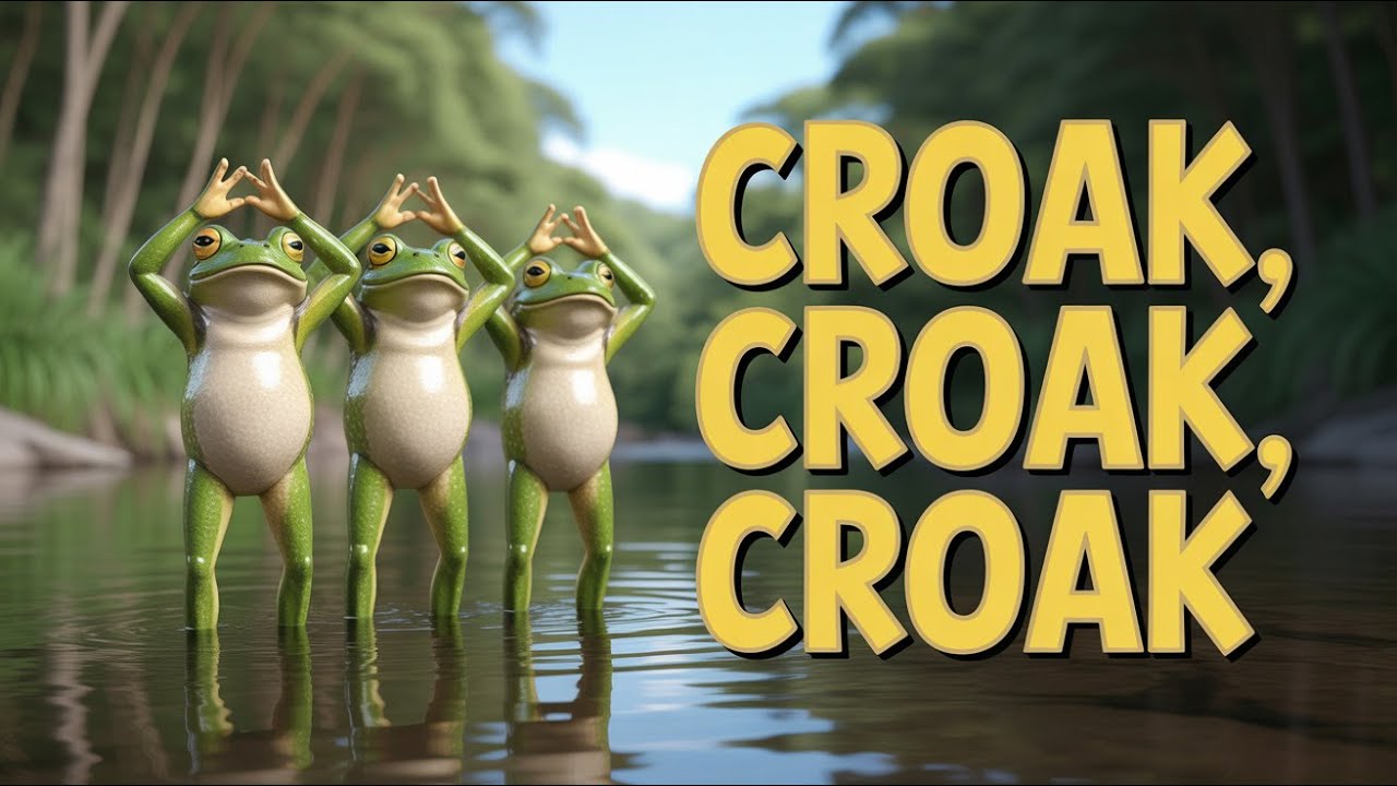 Little Frog | Best Kids Songs | Little Frog Nursery Rhyme!