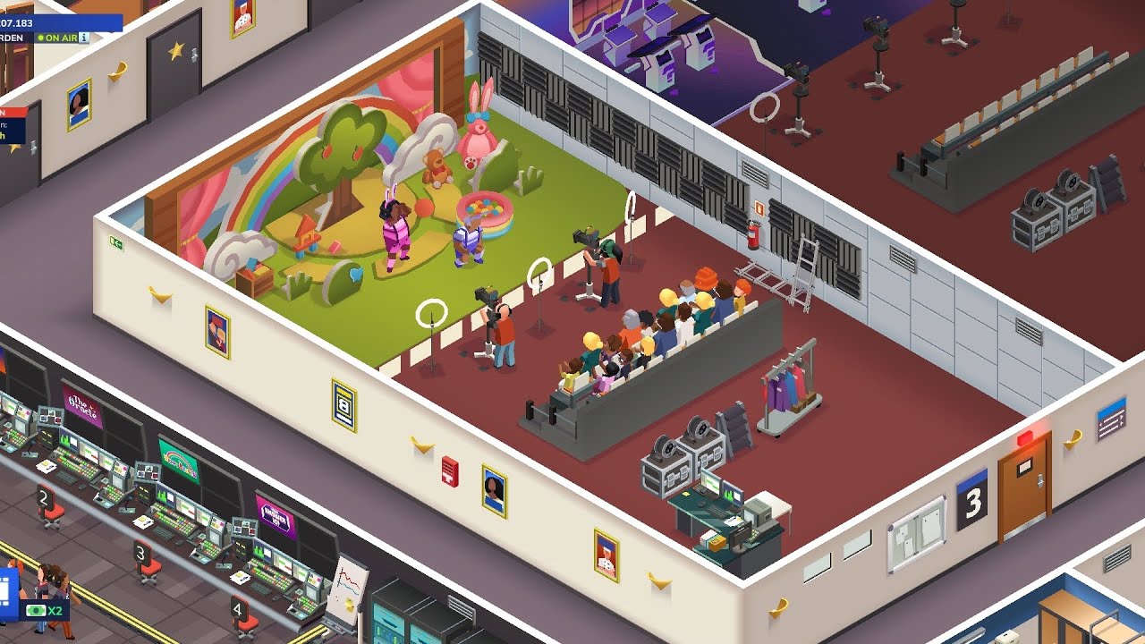 TV Empire Tycoon (Network 2) All Max Level