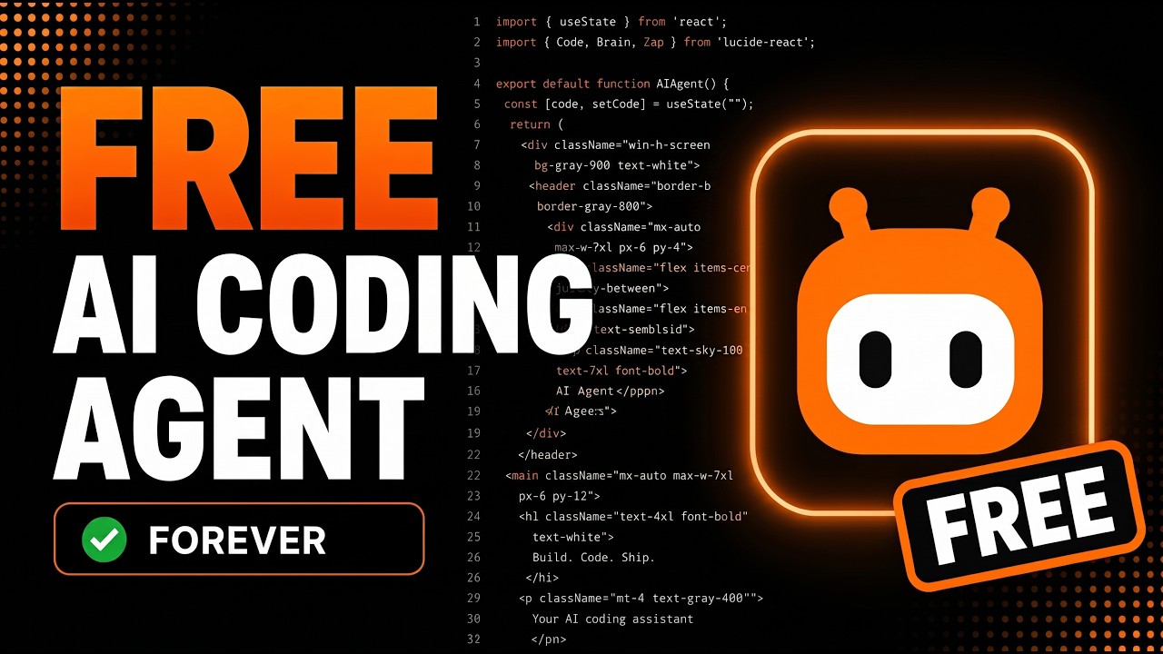 Бесплатный AI-агент для кодинга, о котором все молчат (Open Source)