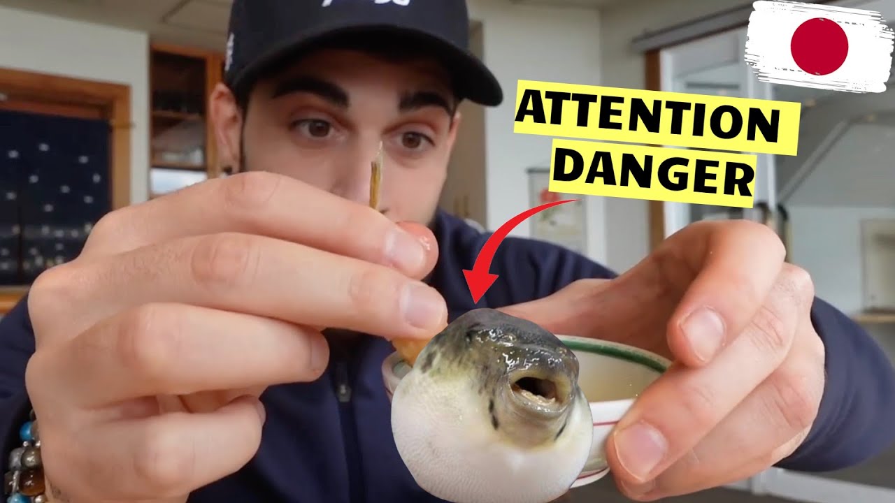 JE GOÛTE LE POISSON MORTEL DU JAPON 🇯🇵😲 (MASUDA)