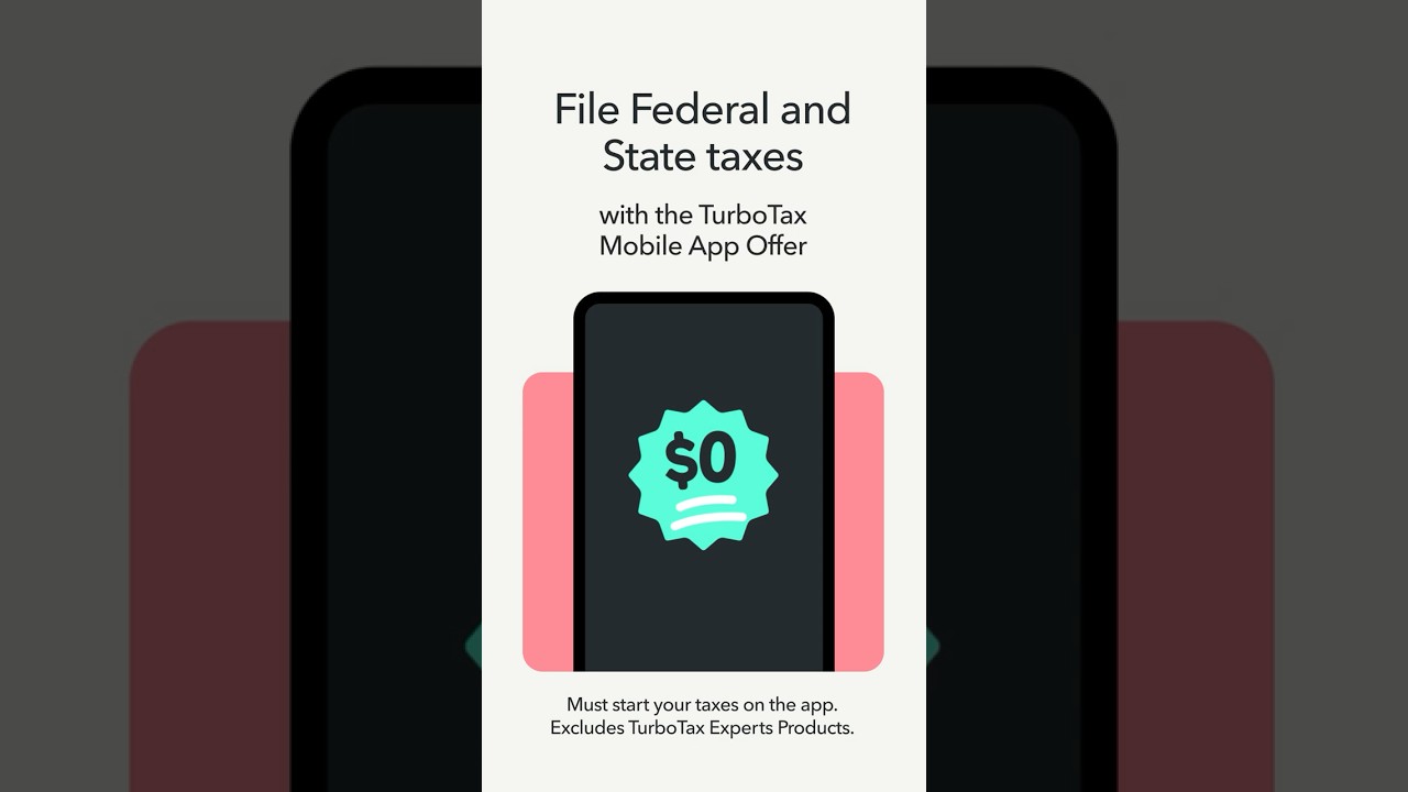 How to File Taxes for Free with the TurboTax Mobile App Offer - TurboTax Tax Tip Video