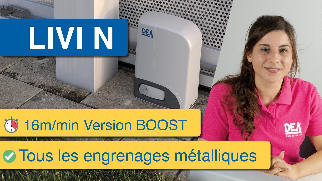 ✅ MOTEUR LIVI N - ⚙️ 600kg / 900Kg - 🕒 Version BOOST 16 mt / min!