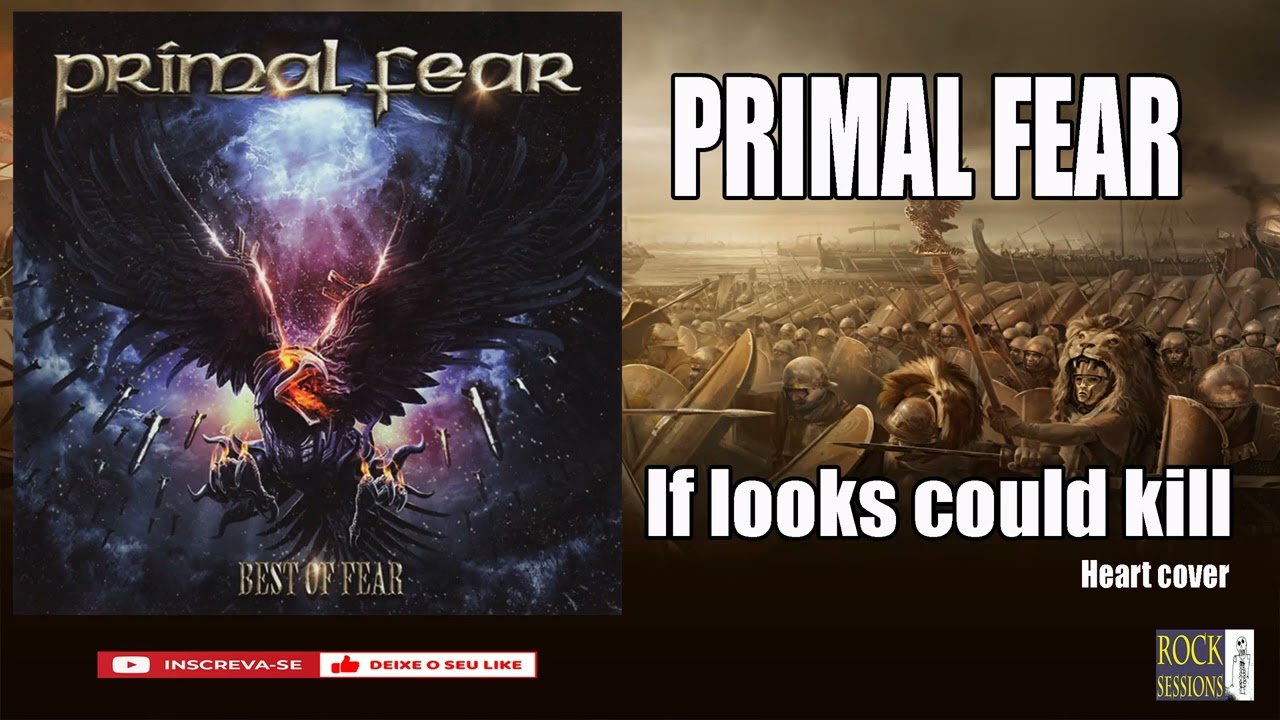 PRIMAL FEAR - IF LOOKS COULD KILL - HEART COVER   (HQ)