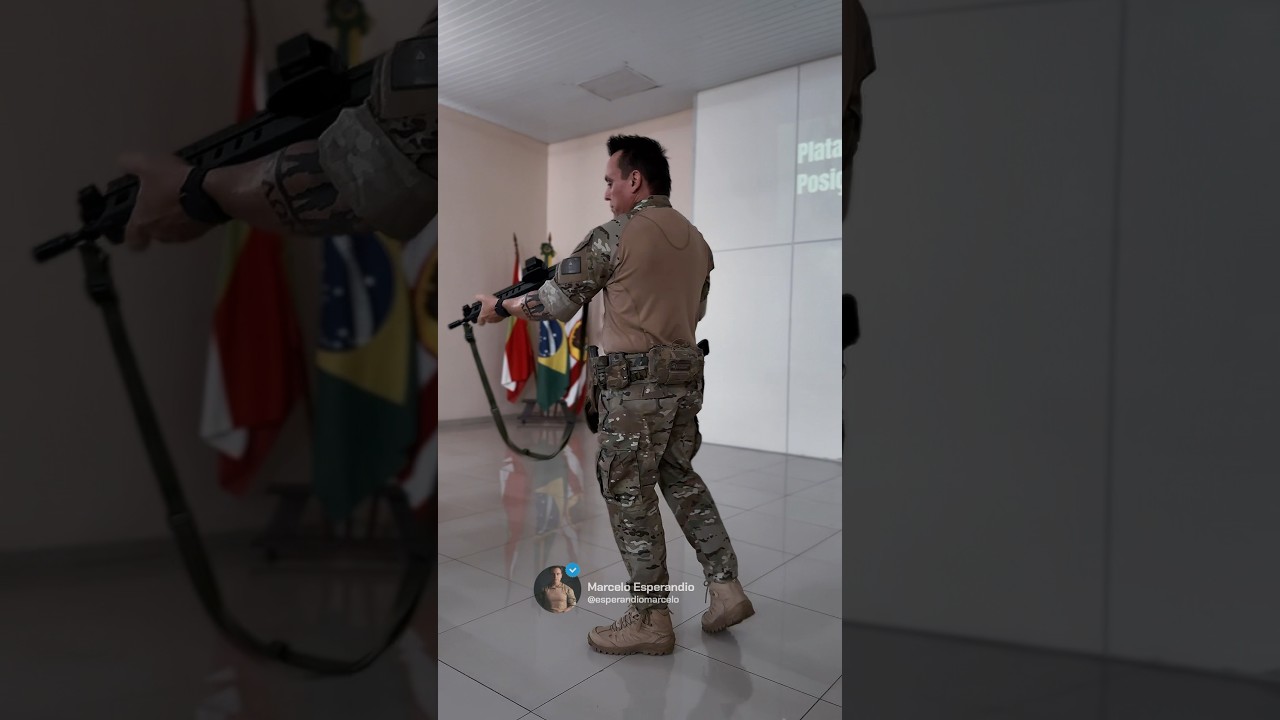 &bull; T&Eacute;CNICA MODERNA T1R0 | FUZIL &bull; #esperandio #exercito #tecnica #biomecanica #academy #VCQB&reg; #cqb