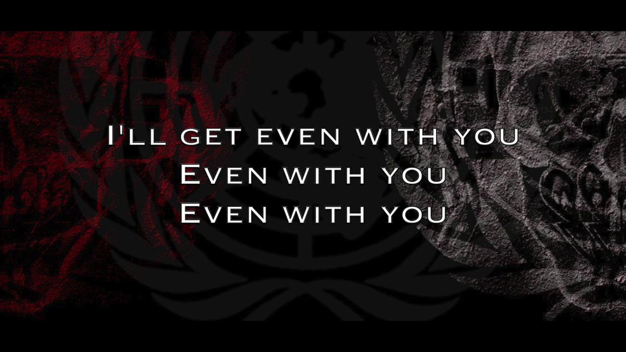 Megadeth - I'll Get Even Lyrics - (Full Lyric Video!)
