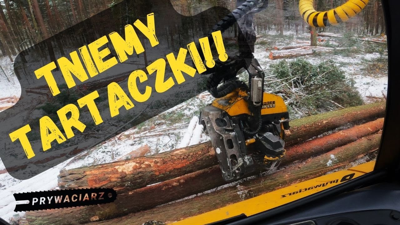 Tniemy tartaczki🌲Operator Harwestera🌲Ponsse Ergo🌲Prywaciarz🌲