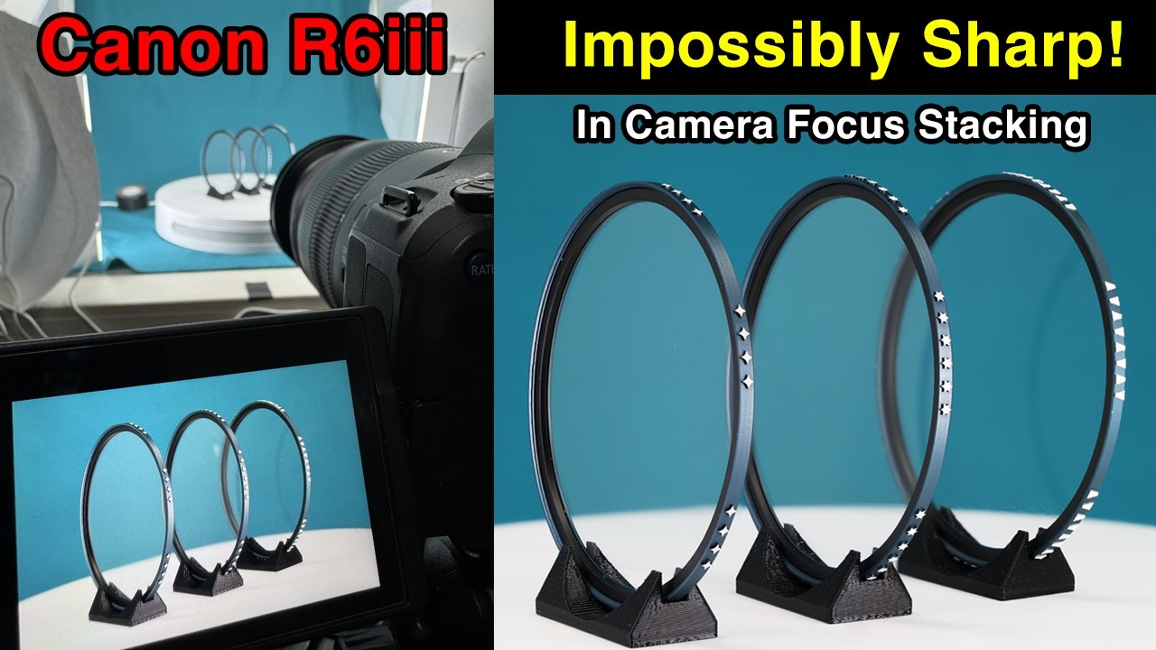 Урок по технике фокусировки с использованием стекинга на Canon R6 iii: резкие фотографии от перед...