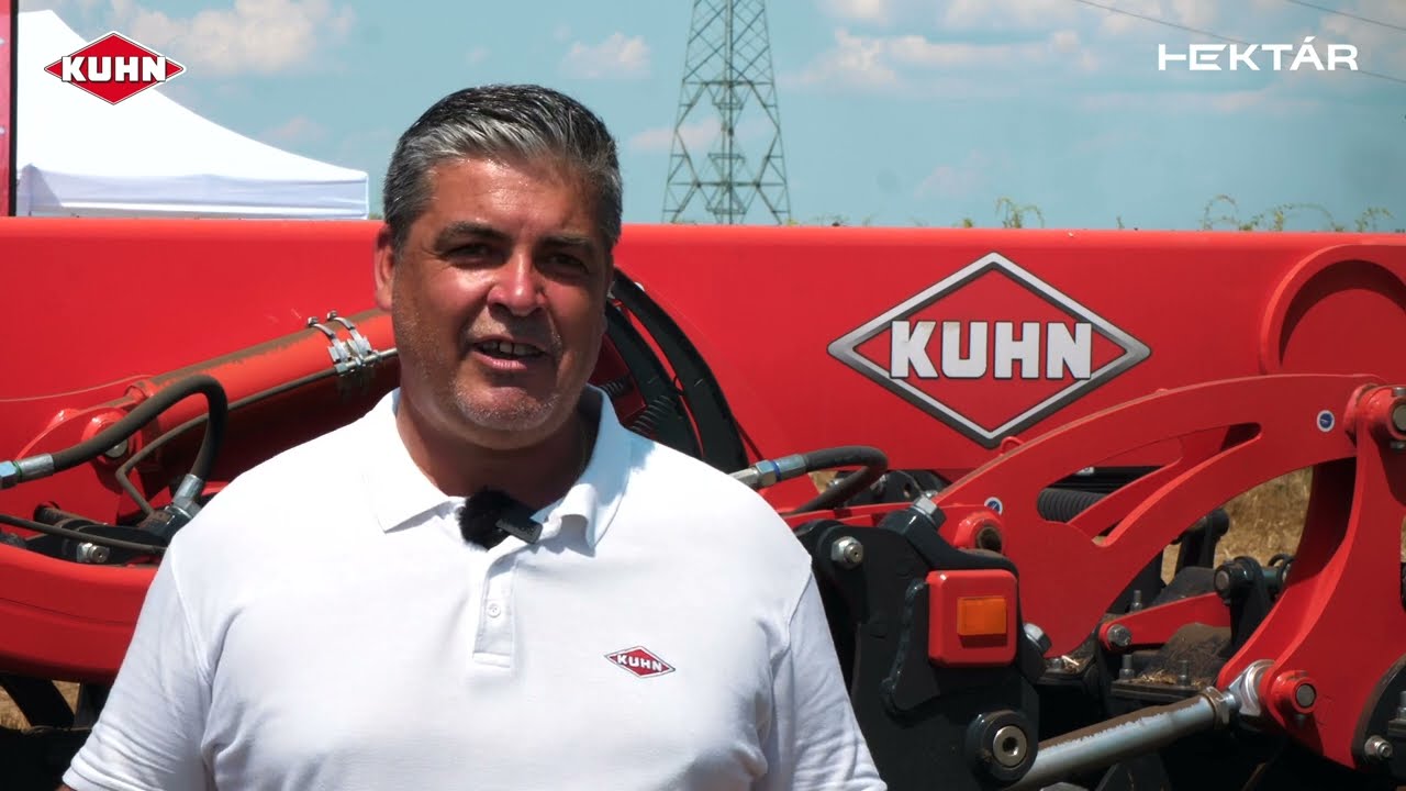 KUHN OPTIMER rövidtárcsa és PERFORMER univerzális kultivátor testközelből.