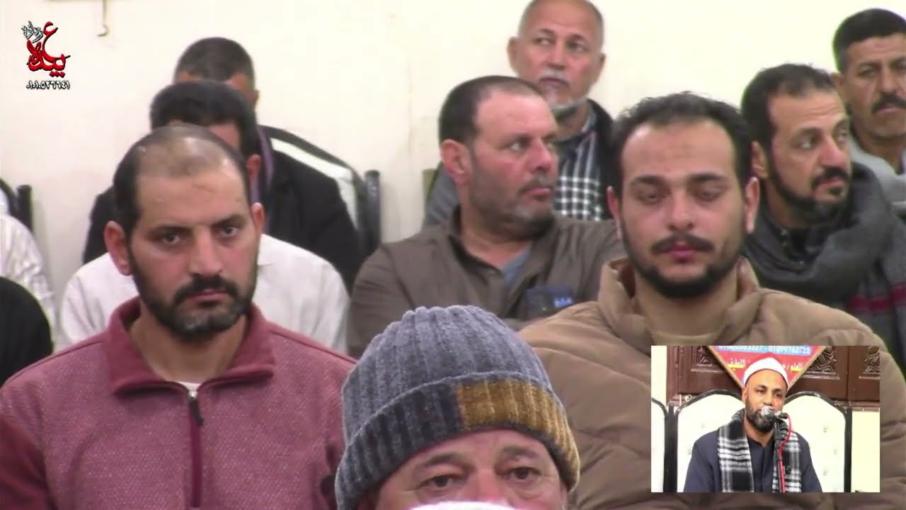 القارئ الشيخ مصطفى حماد ربع المغرب عزاء عائلات شرف بقرية علي هندي 7=2=2026