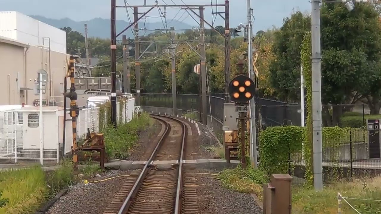 【前面展望】和歌山電鐵貴志川線　往復　和歌山⇔貴志　2024年