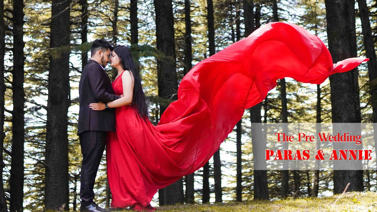 2023 Best Pre Wedding Paras & Annie  Pre wedding location Chail's Himachal Pradesh Hamlet Resort