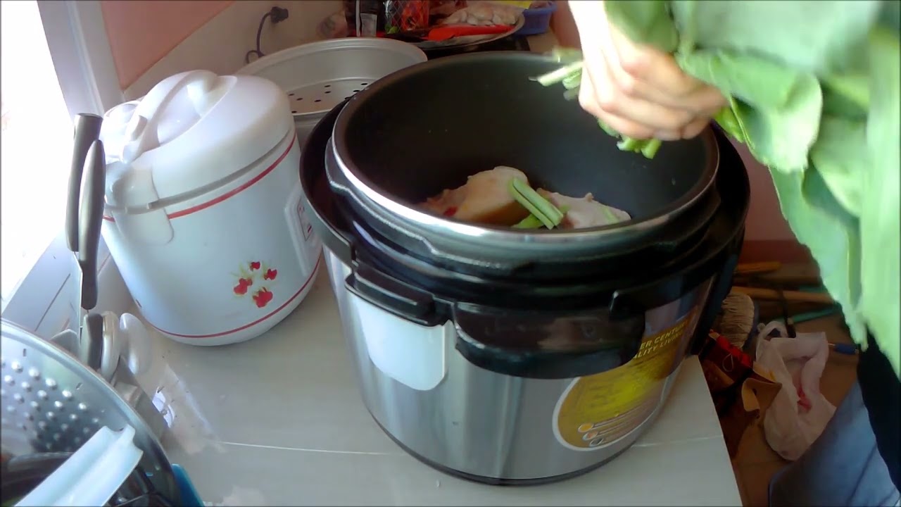Testing OTTO PC-225 Pressure Cooker : ทดสอบหม้อแรงดัน ด้วยการทำขาหมู Hot Pot