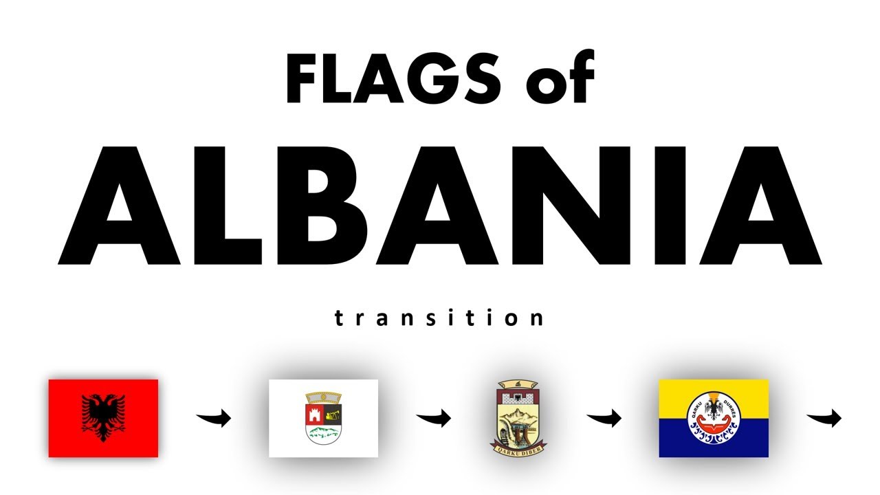 ALBANIA flags animation #flag #albania