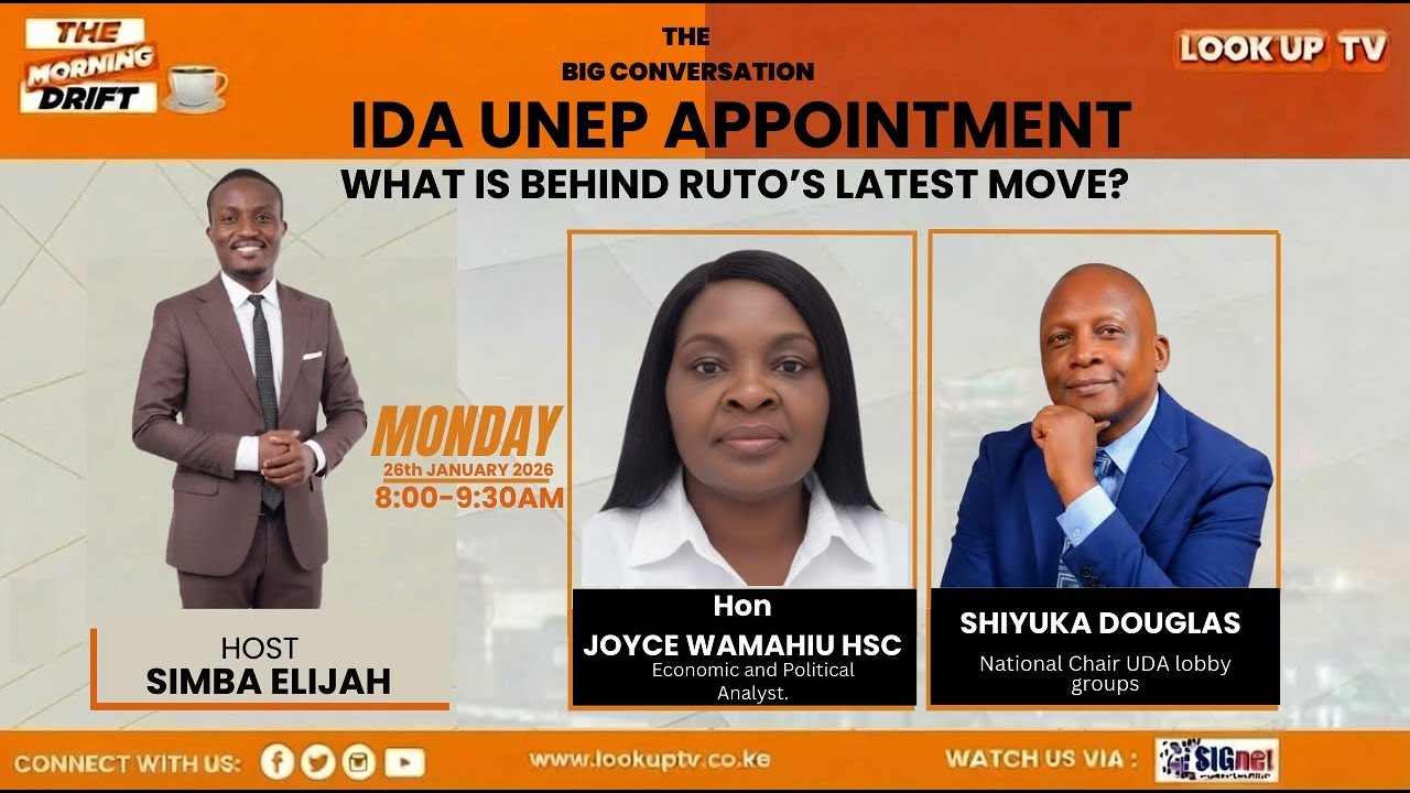 IDA UNEP APPOINTMENT: WHAT IS BEHIND RUTO'S LATEST MOVE?