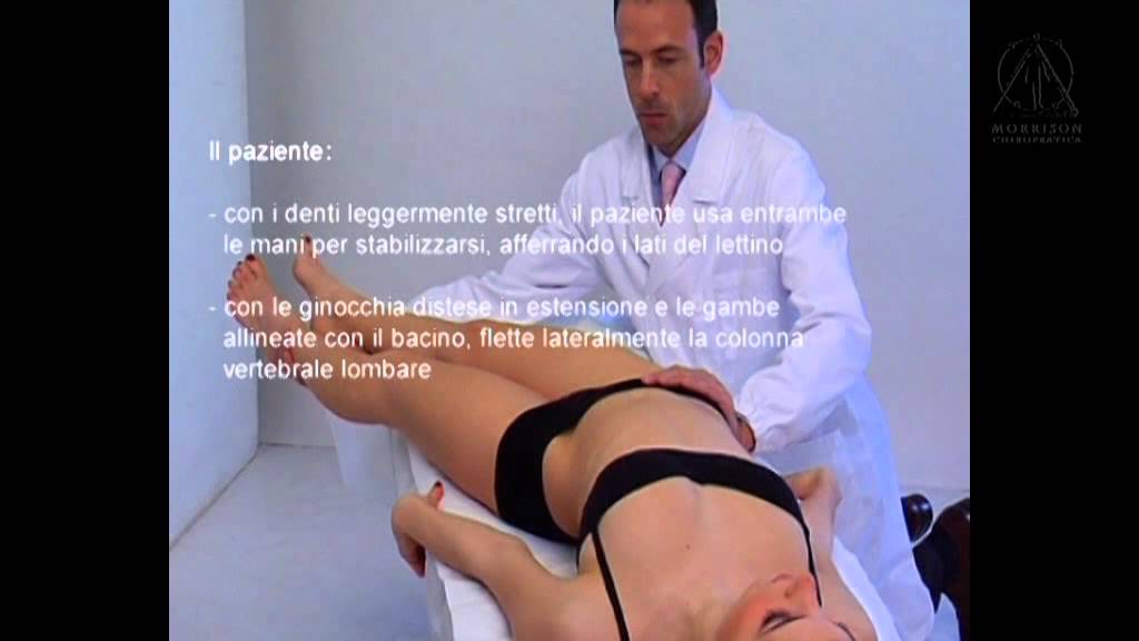Kinesiologia Applicata - Test Muscolare Kinesiologico: Quadrato dei Lombi