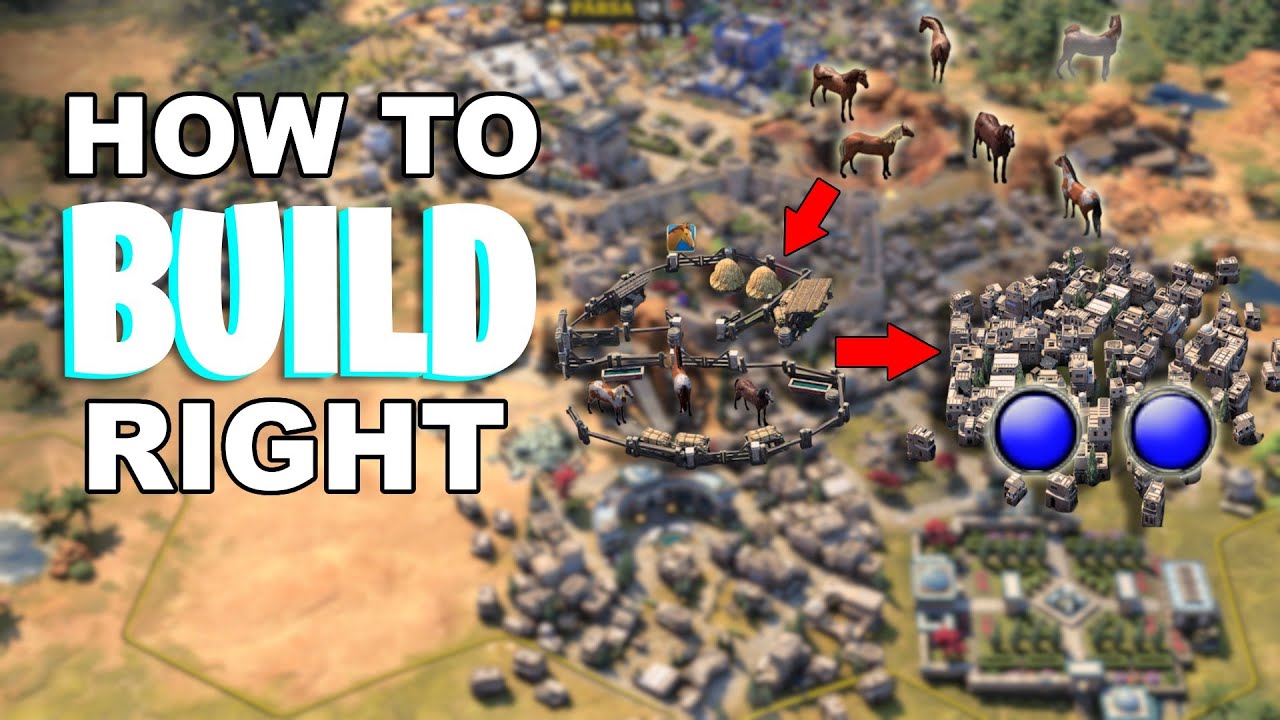 Tile Improvements? Urbanization?! | NEW City Building Explained | Civilization 7