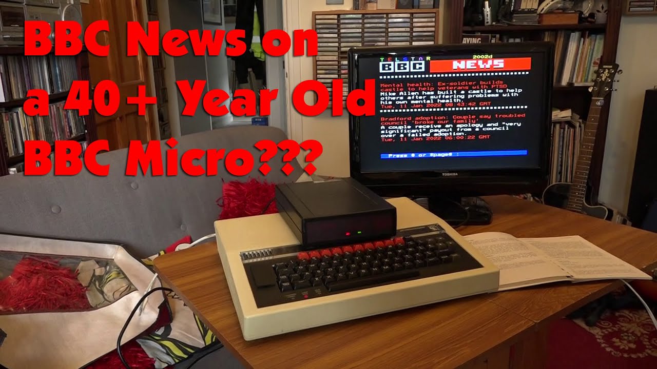 Can you really get BBC News on a 40+ Year Old Acorn BBC Micro??