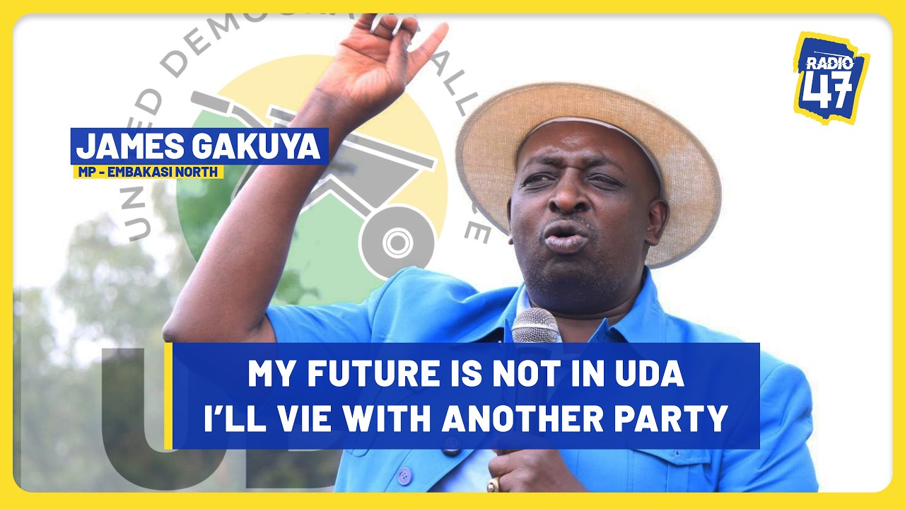My Future is not in UDA, i'll vie for Nairobi Governor with a different party.- Gakuya James