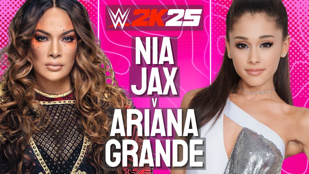 💥 Ниа Джакс против Арианы Гранде — одиночный рестлинг-матч | WWE 2K25 💥