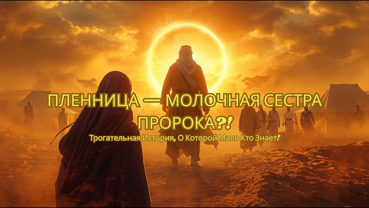 Вот трогательная история Посланника Аллаха ﷺ и его молочной сестры, о которой мало кто знает.