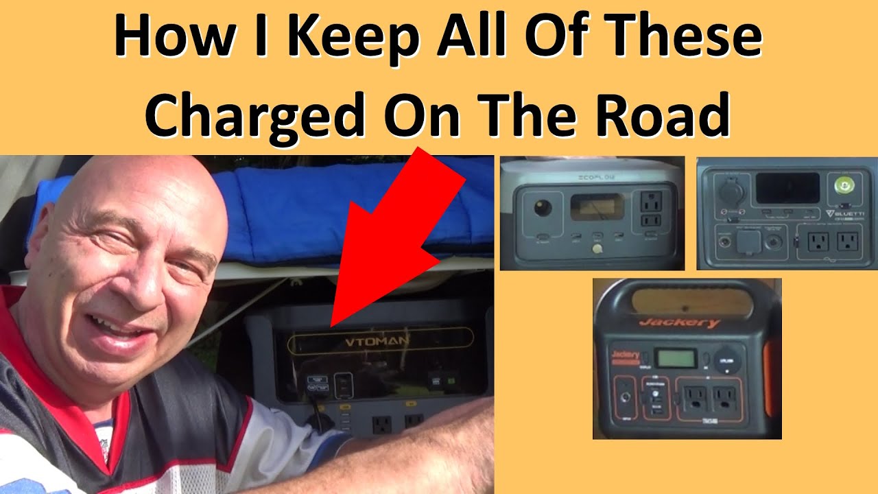 Best ways to recharge a portable power station for vanlife/camping (Solar generators)