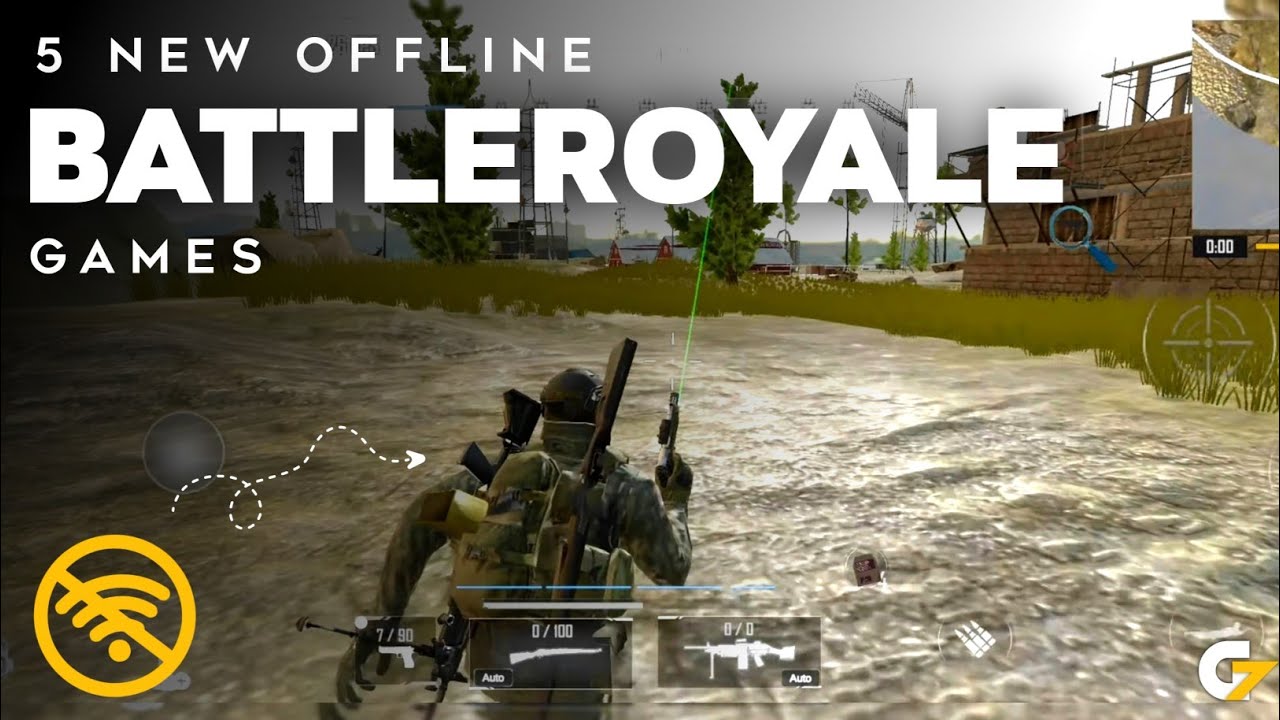 5 NEW OFFLINE BATTLEROYALE GAMES FOR ANDROID