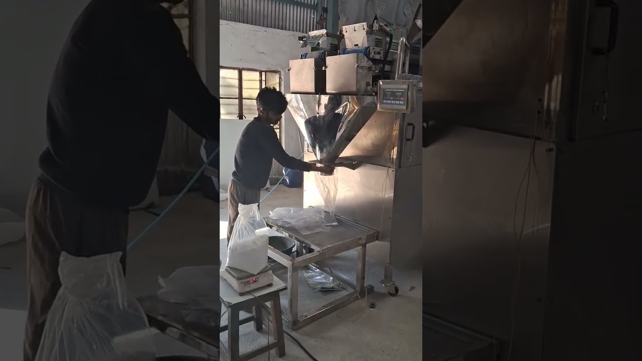 Washing Powder Packaging machines 500g 1kg 2Kg 3Kg 5kg Belt Weigher Scale Filling machine in India