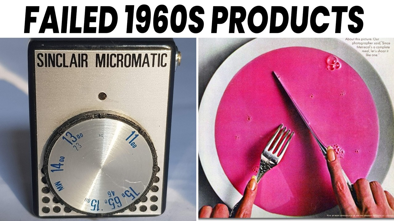 25 Innovative Products From The 1960s That FAILED Miserably! (Part 5)