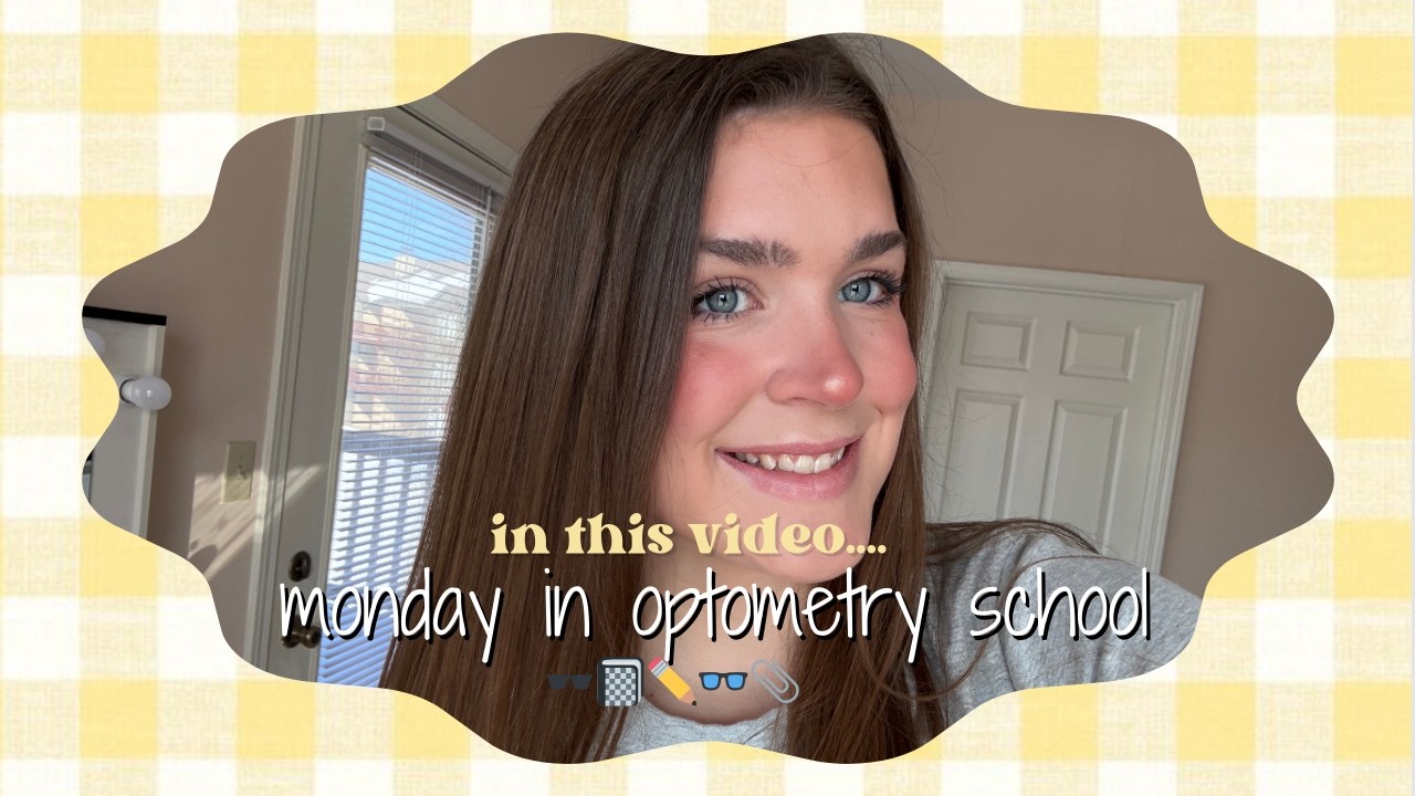 A Real Monday in Optometry School 📚 | Study With Me & School Updates