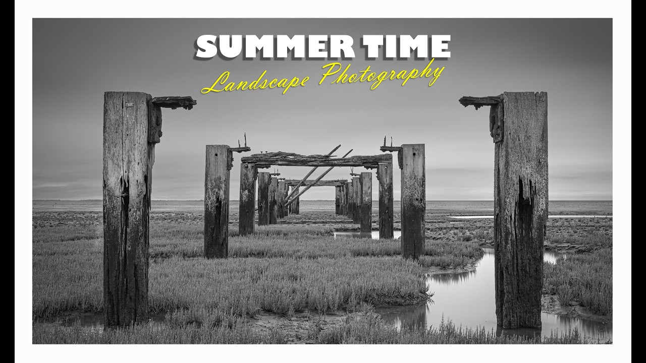 Photographing Snettisham Beach Jetty, texture, patterns, dramatic foregrounds and bad timing