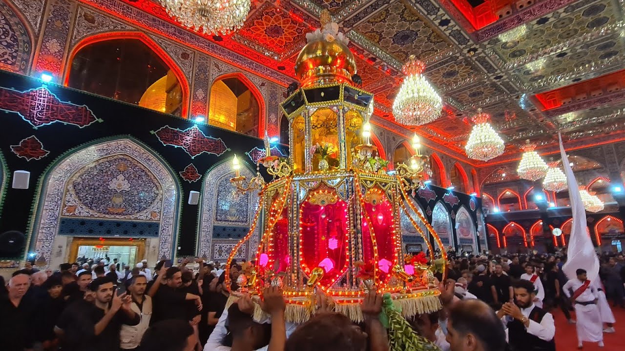 🔴Live - Shahzada e QASIM as ka din 7 Muhram karbala me Juloos e aza mehendi ka