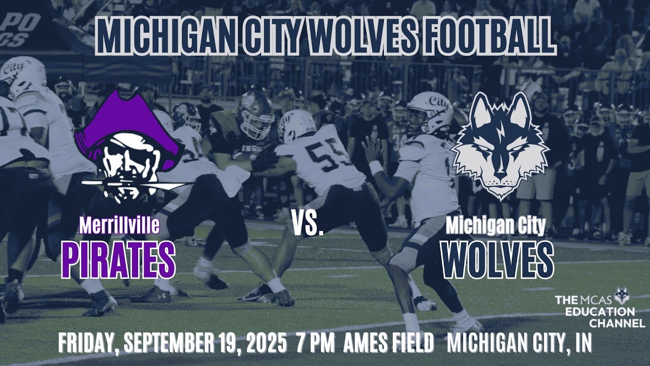 Michigan City High School vs Merrillville High School Football