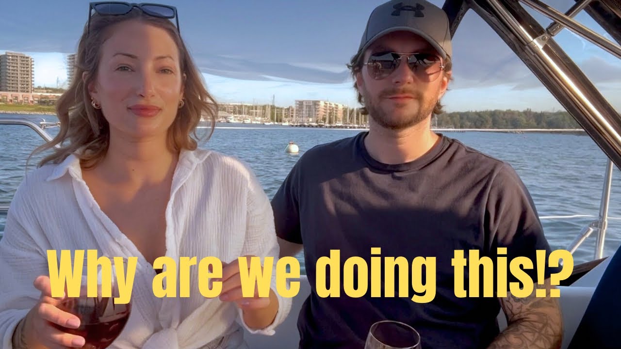 We Bought Our First Sailboat With No Experience! -  Wish us luck -  Hunter 30-2
