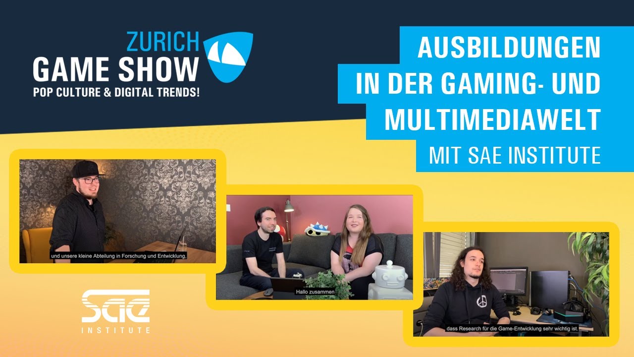 ZURICH GAME SHOW 2020 – SAE Institute