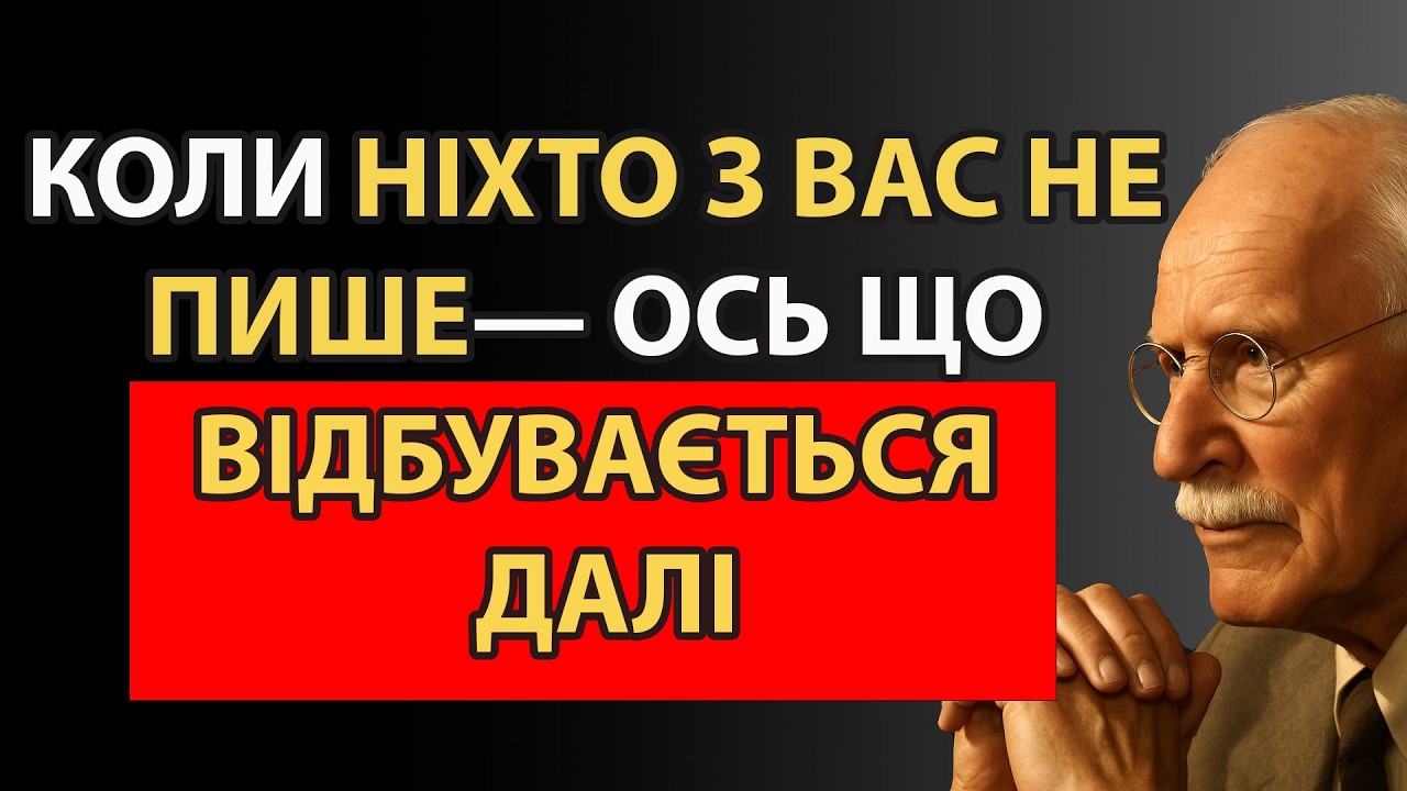 Чому тиша запускає сильні емоції та змінює динаміку між вами | Карл Юнг
